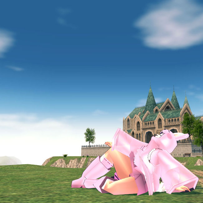 勇者あすさんのイケメンポーズ