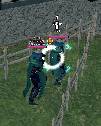 ポキンを殴るポキン