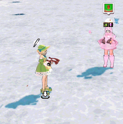 雪原の全角Lロッド