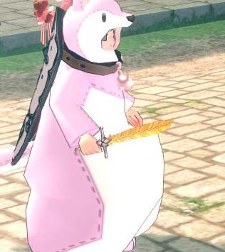 神秘なフェニックスの羽根剣