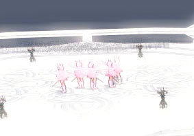 わらわらと…