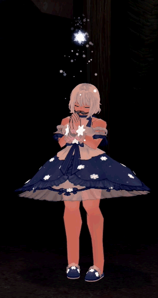 スペシャルスノークリスタルドレス