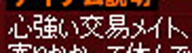 心強い交易メイト