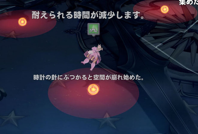 飛ばされる