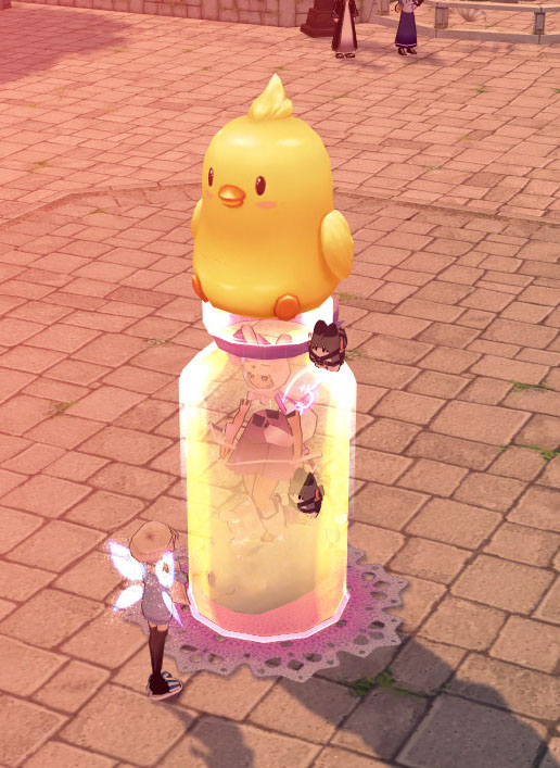弱くなるポーション椅子