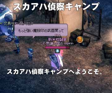スカアハ偵察キャンプ