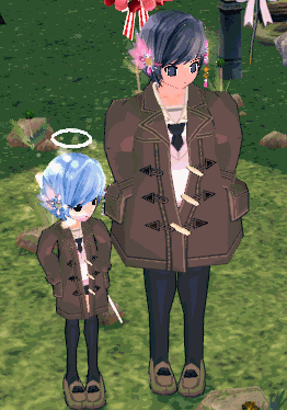 新学期ダッフルコート