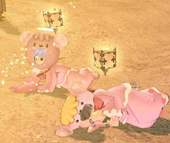 眠れる蛍さんとぷぷまん