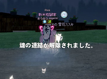 解除されました
