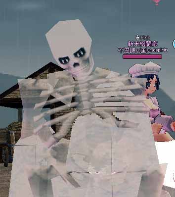 千年物のスケルトン