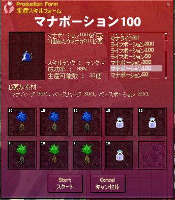 昔のポーション調合