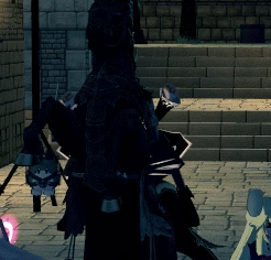 トラウマの石像椅子