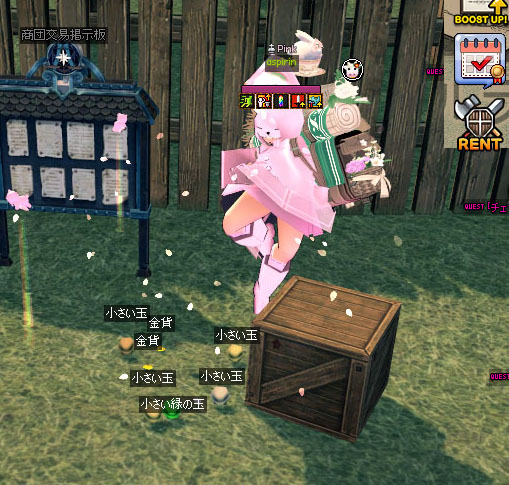 小さい玉