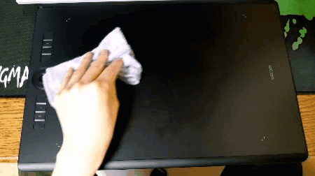 ペンタブふきふき