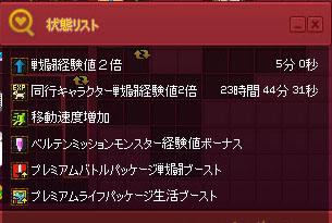 戦闘経験値