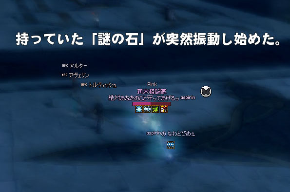 謎の石w