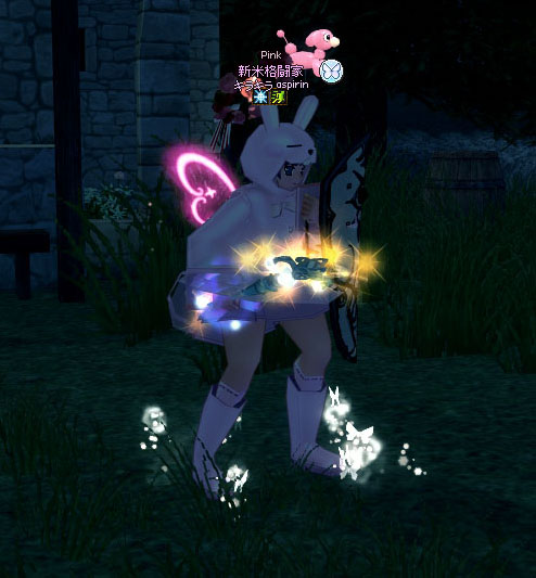 精霊外見も維持