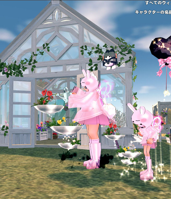 水やりが止まらないw