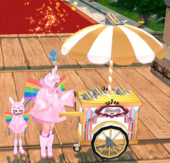 サンドイッチになりまぁす