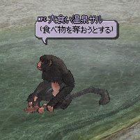 大食い温泉ザル