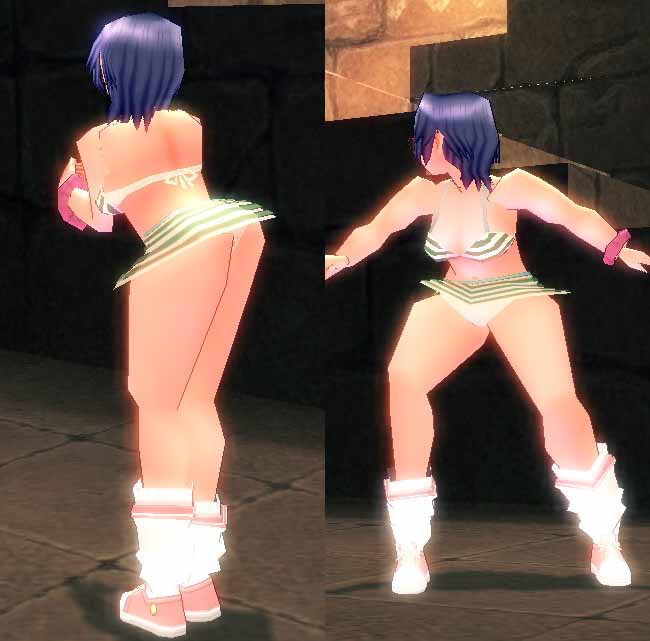 縞模様水着（女性用）