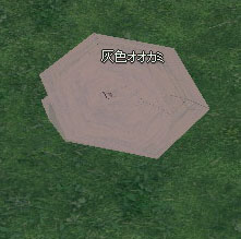 六角灰色オオカミ