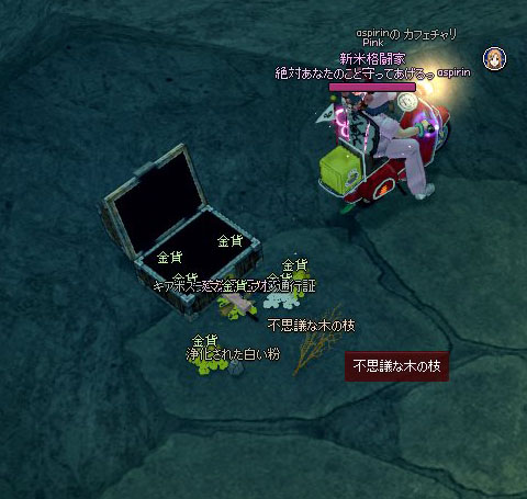 不思議な木の枝