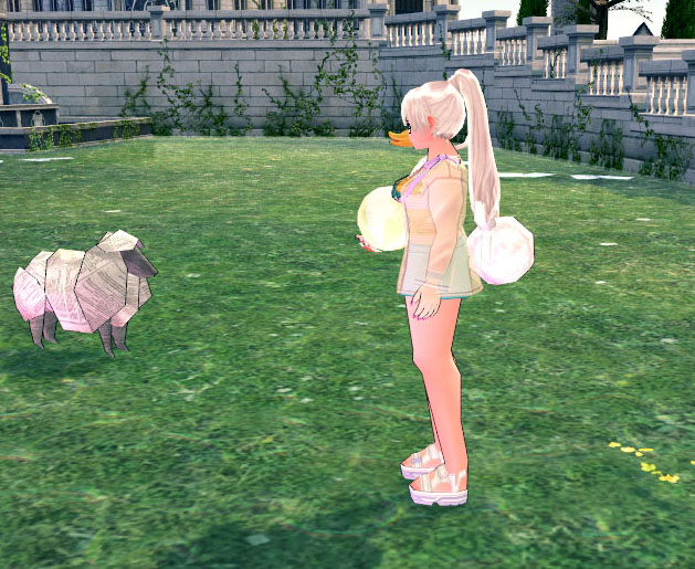 んw