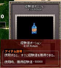 経験値ポーション