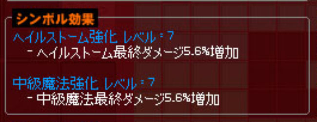 ヘイルストーム強化レベル7