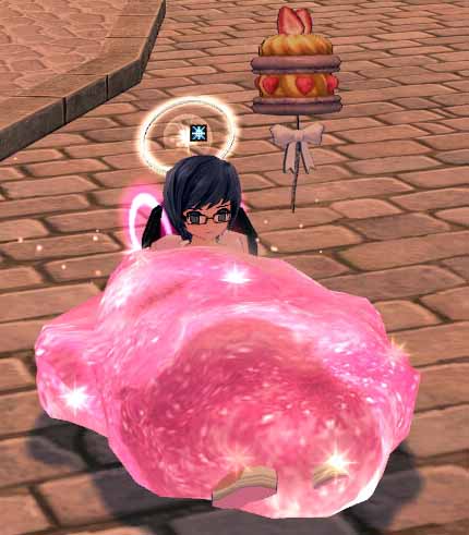 ピンクいベッド