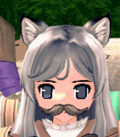 千年物のキツネ耳かつらMoving