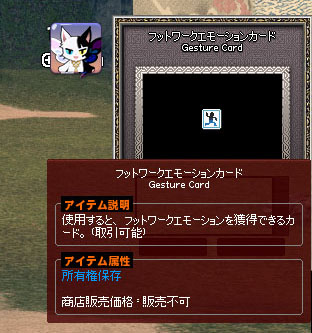 フットワークエモーションカード