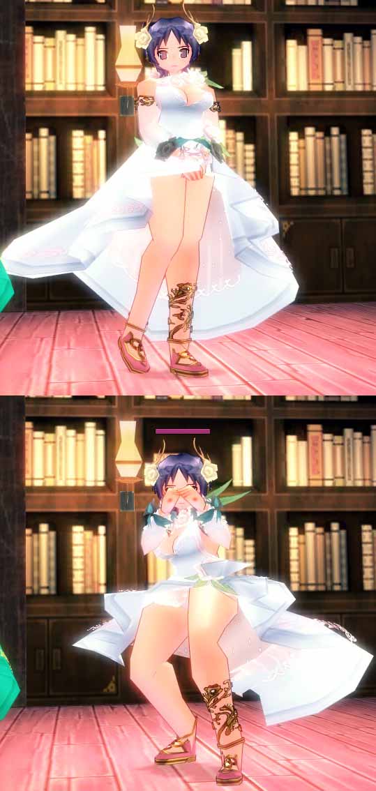 祝祭のドレス戦闘モード