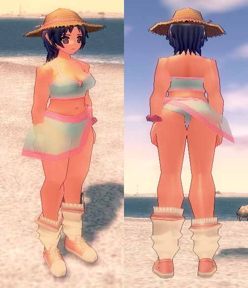 女性用水着シンプル