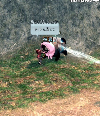 アイテム当てて