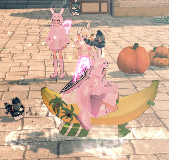 かぼちゃとばなな