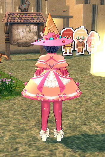 帽子だけあった