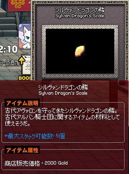 シルヴァンドラゴンの鱗