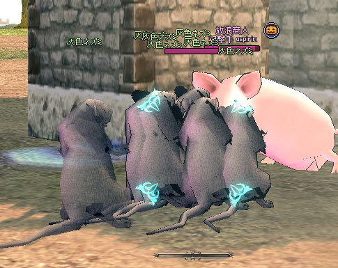 灰色ネズミ