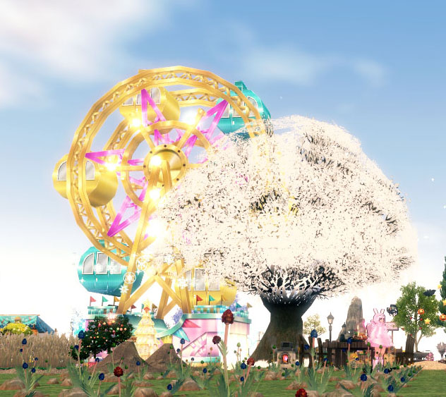 大型花火観覧車…