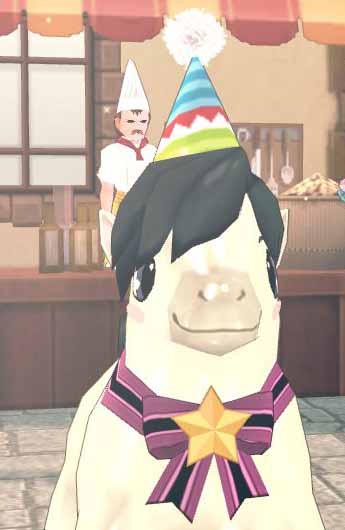 とんがり帽子ポニー