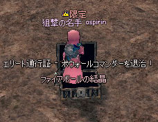 エリート通行証 - ポウォールコマンダーを退治 I