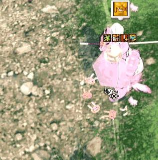 釣りの射程確認2