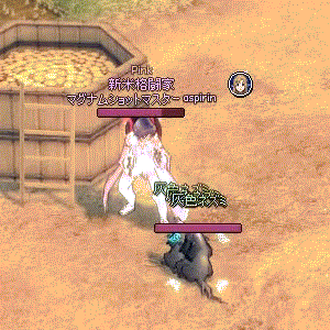 灰色ネズミに殴られる