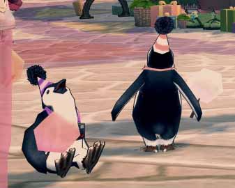 とんがり帽子ペンギン