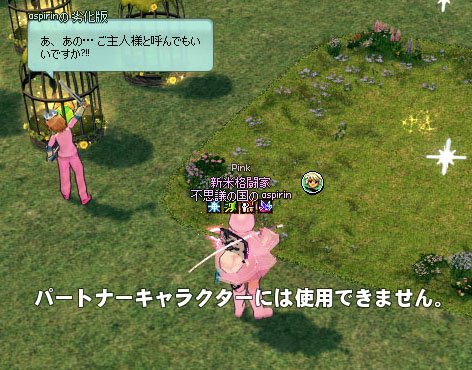 パートナーキャラクター