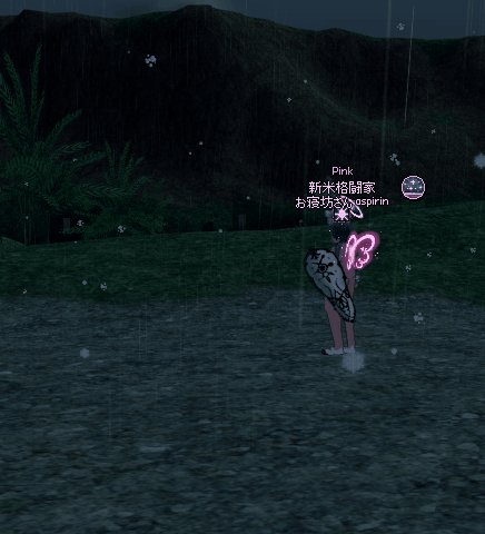 なぜ雪が！？