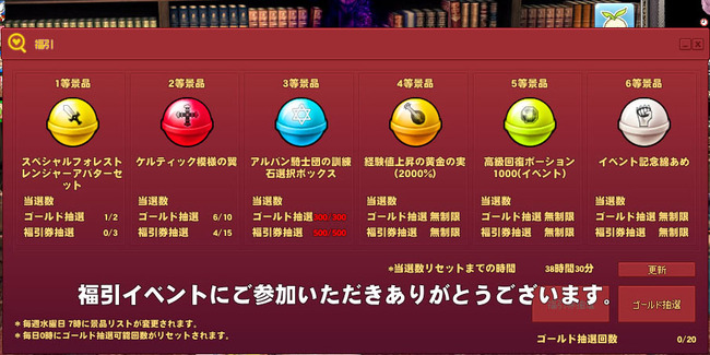 3等から埋まるから