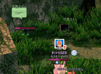 灰色ネズミ…